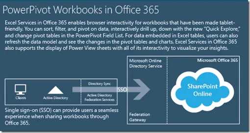 Business Intelligence PowerPivot in Office 365